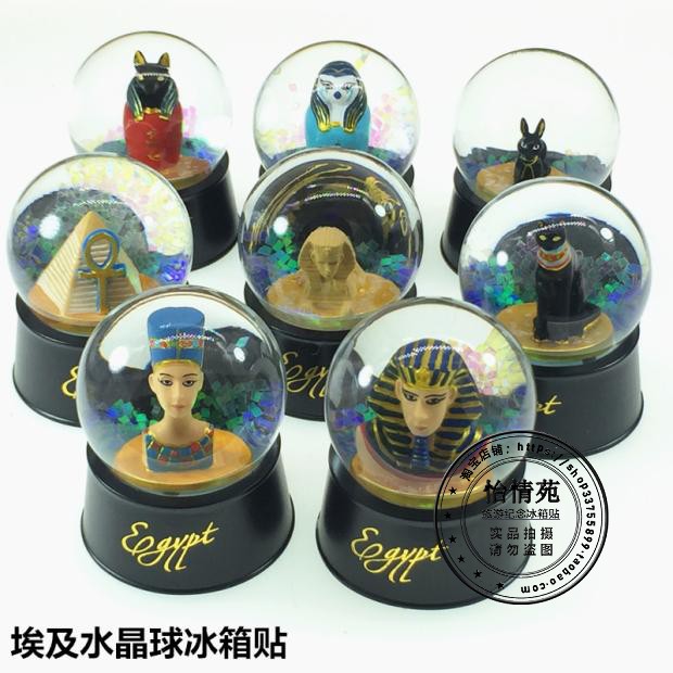 Travel back* Egypt Souvenirs crystal ball Refrigerator sticker Decoration British Museum Collection seriesin the Home accessories , Decoration category - from Buy2taobao.com to provide professional Taobao agent buy service
