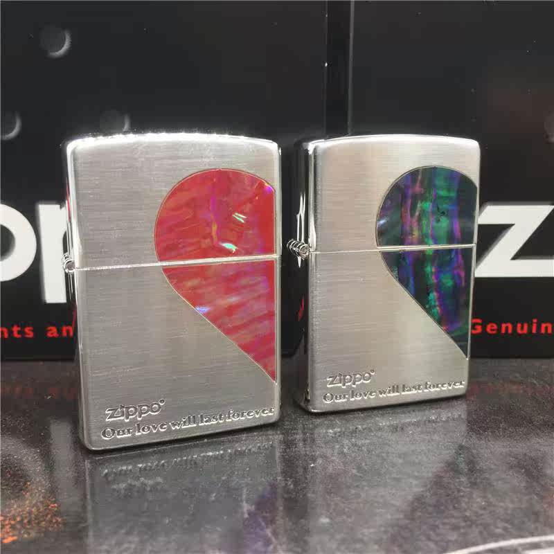 zippo lighter U.S.A Original Lover love Set colour Art Seashell Personalized Giftsin the ZIPPO/Swiss Army Knife/Glasses , Brand lighters and accessories , ZIPPO/Zippo category - from Buy2taobao.com to provide professional Taobao agent buy service