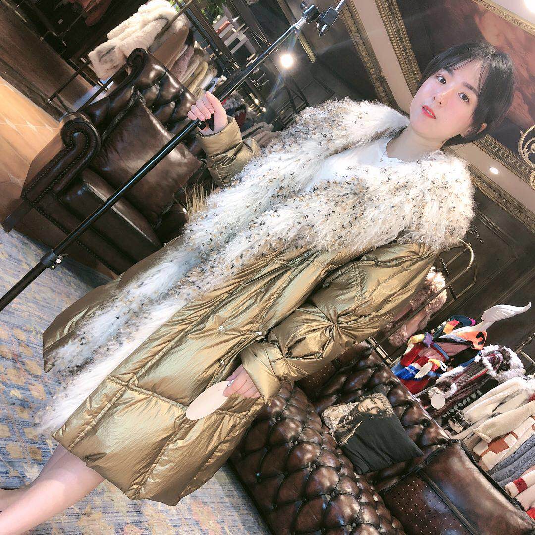 敏瑗 滩羊毛领拼接羽绒款 83235在类目 女装/女士精品, 皮草中 - 来自Buy2taobao.com提供专业的淘宝代购服务