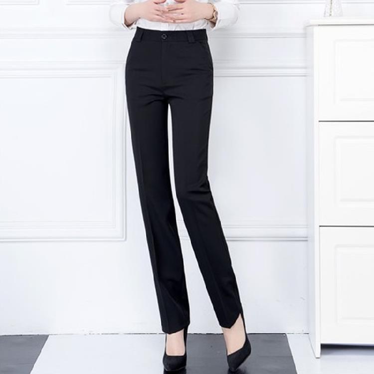 Work pants black hotel Restaurant Waiter trousers Occupation Western-style trousers Self cultivation Straight Large trousers Thin summerin the Women's clothing/Boutique , Pants , Casual pants category - from Buy2taobao.com to provide professional Taobao agent buy service