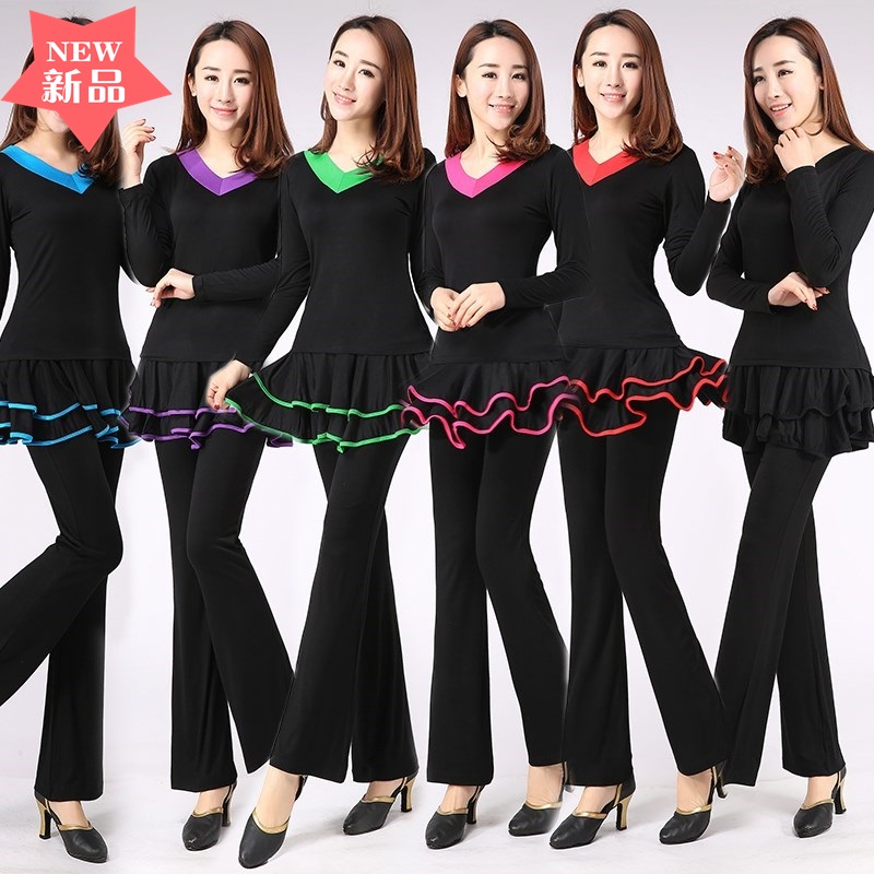 杨丽萍广场舞服装2018新款秋季韩版运动长袖跳舞蹈团体衣服套装女|msdalam kategori Butik wanita / wanita, pakaian/pakaian kebangsaan/peringkat pakaian, pakaian kebangsaan/pakaian - dari Buy2taobao.com untuk memberikan perkhidmatan ejen Taobao profesional membeli