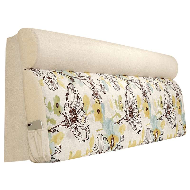 Genzhuo Headboard Soft roll Tatami Bedside Cushion Double bed Soft roll Bedside backrest Pillow Bedside coverin the Home Fabric , Pillow/Pillow category - from Buy2taobao.com to provide professional Taobao agent buy service