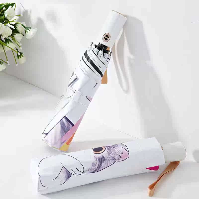 可愛貓遮陽傘女防曬防紫外線黑膠韓國小清新晴雨傘兩用女神太陽傘在類目 居家日用, 傘/雨具/防雨/防潮, 傘中 - 來自Buy2taobao.com提供專業的淘寶代購服務