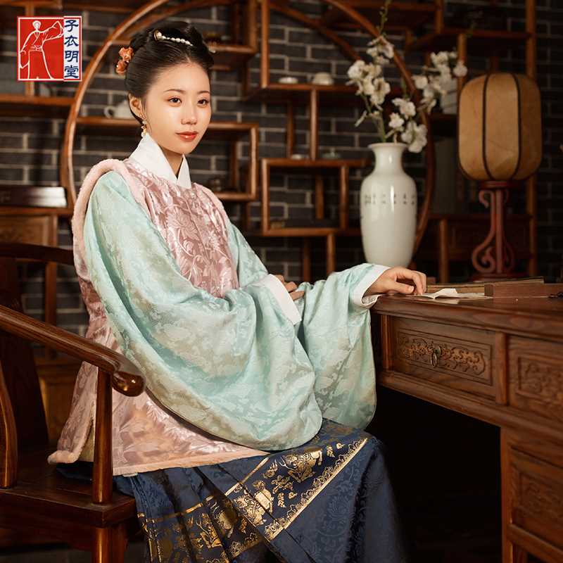 【子衣明堂】传统明制袄裙汉服女交领短袄常服舒适丝棉春秋新品|msdalam kategori Butik wanita / wanita, pakaian/pakaian kebangsaan/peringkat pakaian, pakaian kebangsaan/pakaian - dari Buy2taobao.com untuk memberikan perkhidmatan ejen Taobao profesional membeli
