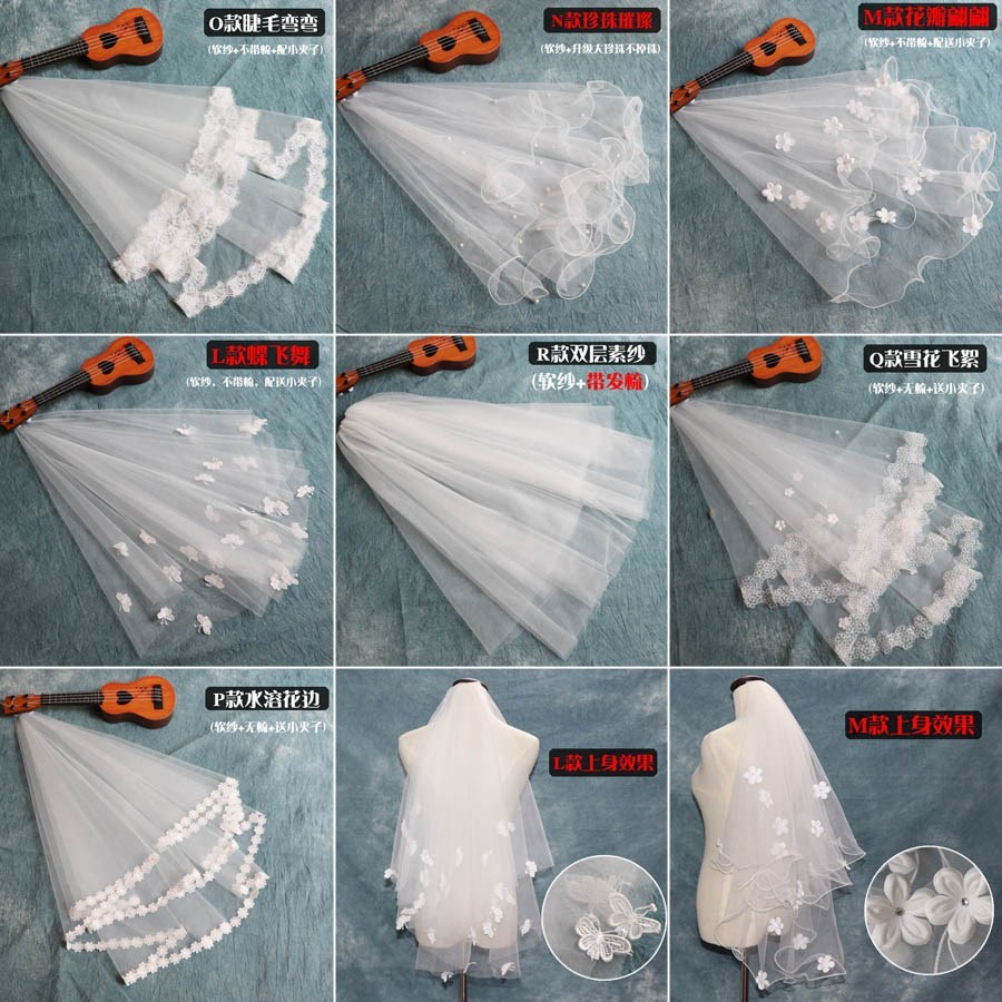 Simplicity bride photograph Headdress white gules Jacobs marry modelling Solid Studio Photo propin the Accessories/Leather belt/Hat/Muffler , Wedding dress accessories , Veil category - from Buy2taobao.com to provide professional Taobao agent buy service