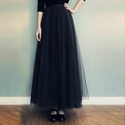 2018 new pattern Autumn Gauze skirt skirt longuette Mid length version Autumn and winter skirt David Bouffancyin the Women's clothing/Boutique , Skirts category - from Buy2taobao.com to provide professional Taobao agent buy service