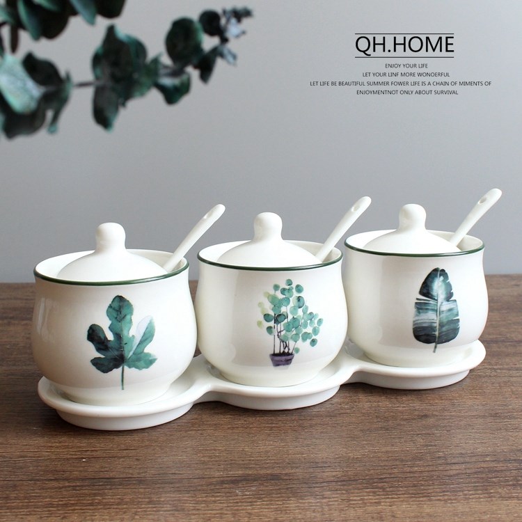 Northern Europe new pattern Covered 3 Shelf Botany Seasoning Box combination kitchen Supplies household Seasoning bottle 4 suitin the Kitchen/Cooking utensils , Kitchen Gadgets/Kitchen storage , Storage jars/Kitchen storage containers , Seasoning bottles category - from Buy2taobao.com to provide professional Taobao agent buy service
