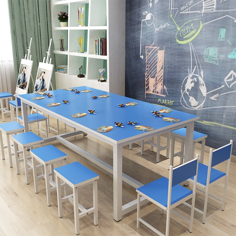 2019 new pattern train Desks and chairs combination Double Remedial classes simple and easy Classroom Hosting pupil TUTORIALin the Business/Office Furniture , Teaching Furniture campus , Desks and chairs category - from Buy2taobao.com to provide professional Taobao agent buy service