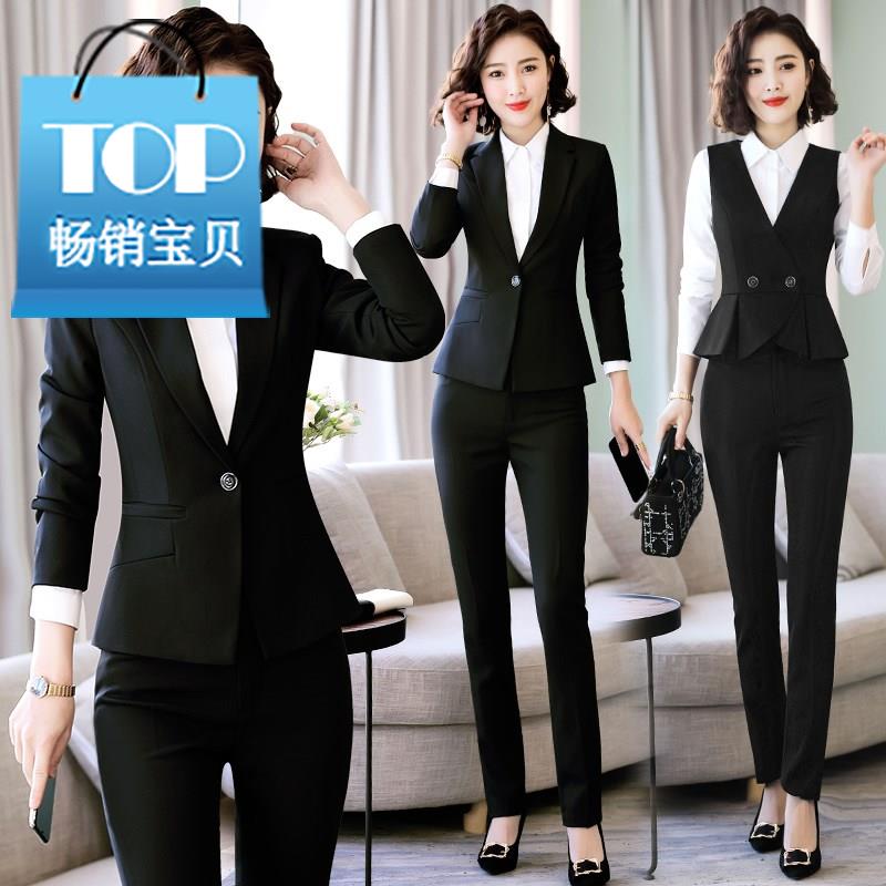 韩版春季西装外套女工作服小西服职业装修身气质黑r色时尚职业套|ruв категории Женская одежда, костюм - от Buy2taobao.com для оказания профессиональной услуги покупки агента Taobao
