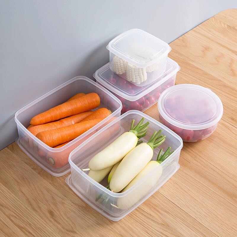 大号密封塑料盒 家用居家家 软盖透明保鲜冰箱收纳盒食物储物盒|ruв категории посуда, сохранение контейнер/сохранение продовольственный, сохранение коробка - от Buy2taobao.com для оказания профессиональной услуги покупки агента Taobao