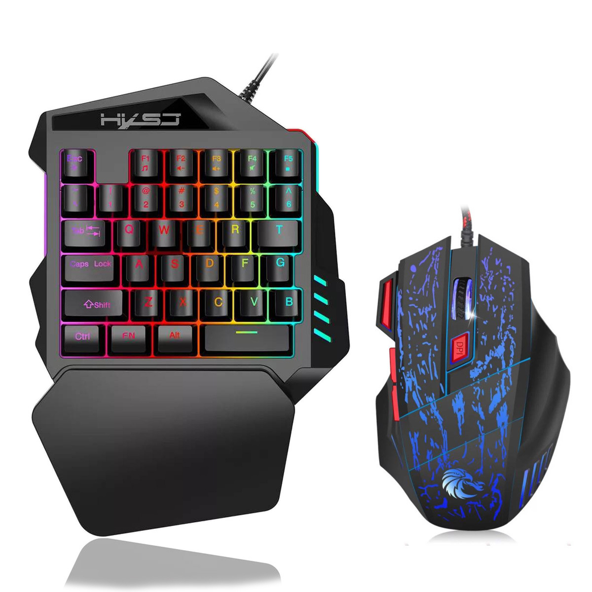 V100 One-handed keyboard Feel small-scale Small Mini Portable Eat chicken Artifact Gaming keyboardin the Computer Hardware/Monitor/Computer Peripherals , Keyboard category - from Buy2taobao.com to provide professional Taobao agent buy service