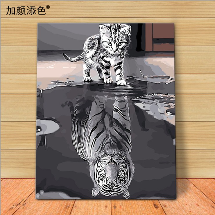 数字油画diy填色油画厅风景手工绘装饰减压填充油彩画海浪日出在类目 家居饰品, 装饰画, DIY/数字油画中 - 来自Buy2taobao.com提供专业的淘宝代购服务