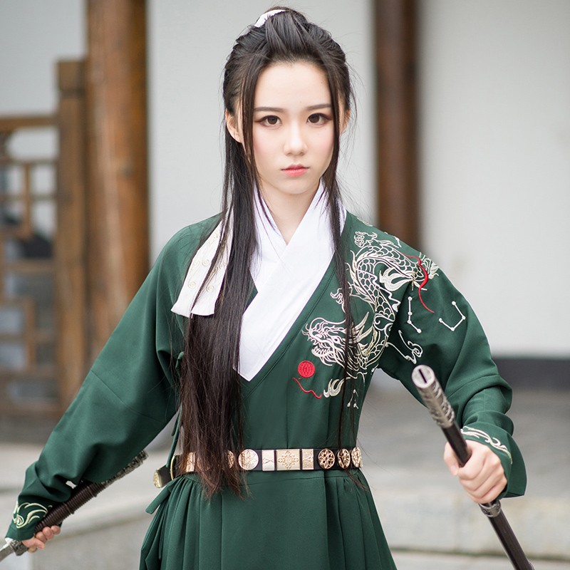 【-偃月】刺绣青龙男女通款传统汉服明制曳撒箭袖在类目 女装/女士精品, 唐装/民族服装/舞台服装, 民族服装/舞台装中 - 来自Buy2taobao.com提供专业的淘宝代购服务