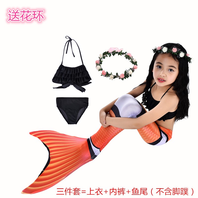 小孩洋氣尾巴。女孩學生套裝女海邊海邊度假小公主遊泳衣寶寶浮潛在類目 童裝/嬰兒裝/親子裝, 兒童泳裝, 泳衣褲中 - 來自Buy2taobao.com提供專業的淘寶代購服務