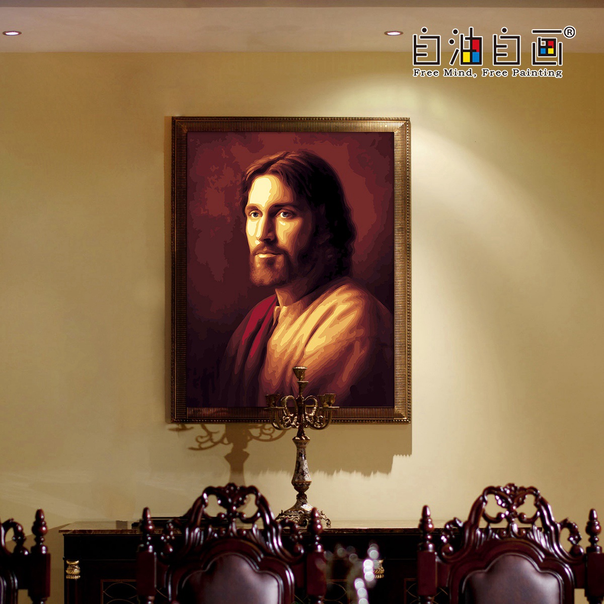 Decorative painting grace Hepburn Digital painting diy Significant a living room bedroom Hand drawn characterin the Home accessories , Decorative painting , DIY/Digital painting category - from Buy2taobao.com to provide professional Taobao agent buy service