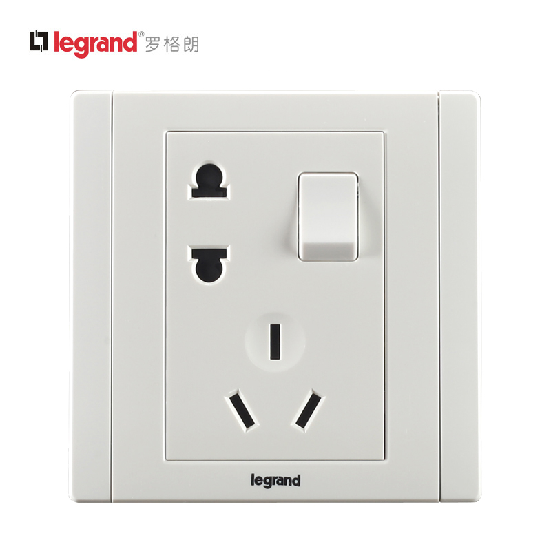 罗格朗TCL开关墙壁电源插座美涵雅白10A带开关二三插一开5五孔在类目 电子/电工, 插座, 电源插座中 - 来自Buy2taobao.com提供专业的淘宝代购服务