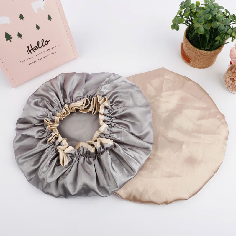 Headgear waterproof take a shower kitchen Cooking lovely double-deck barbecuein the Family/Personal Cleaning Tools , Personal care cleaning appliances , Shower cap category - from Buy2taobao.com to provide professional Taobao agent buy service