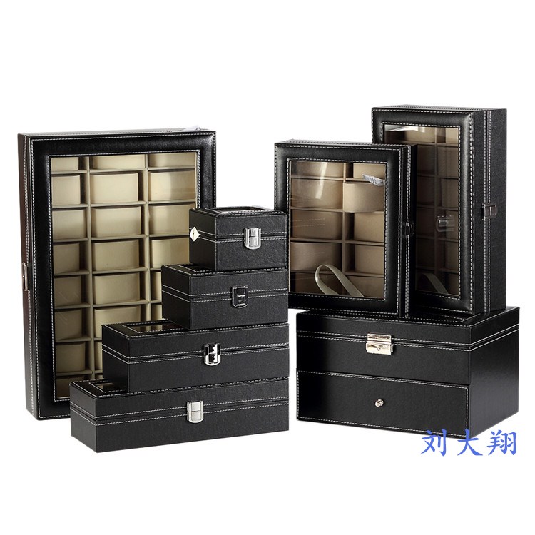 PU手表首饰盒 包装箱各展位表盒收纳道具 珠宝陈列摆件礼品盒木质|msdalam kategori Aksesori/Barang Kemas Fesyen, simpanan barang kemas, kotak barang kemas - dari Buy2taobao.com untuk memberikan perkhidmatan ejen Taobao profesional membeli