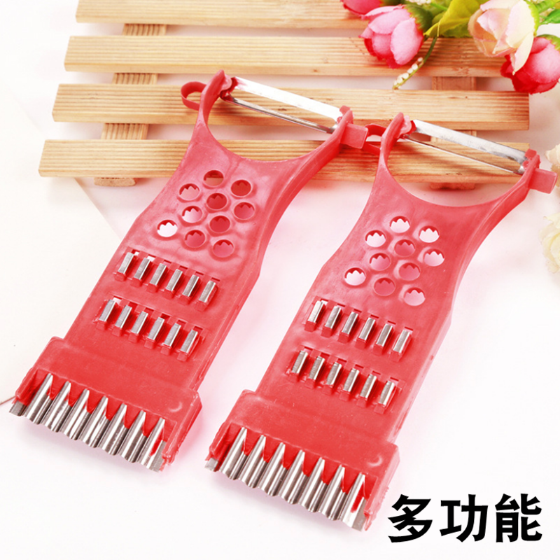 Multifunctional shredder Plastic peeler Stainless steel planer Potato cucumber Shred Paring Kitchen utensilsin the Kitchen/Cooking utensils , Kitchen Gadgets/Kitchen storage , Multifunctional shredder category - from Buy2taobao.com to provide professional Taobao agent buy service