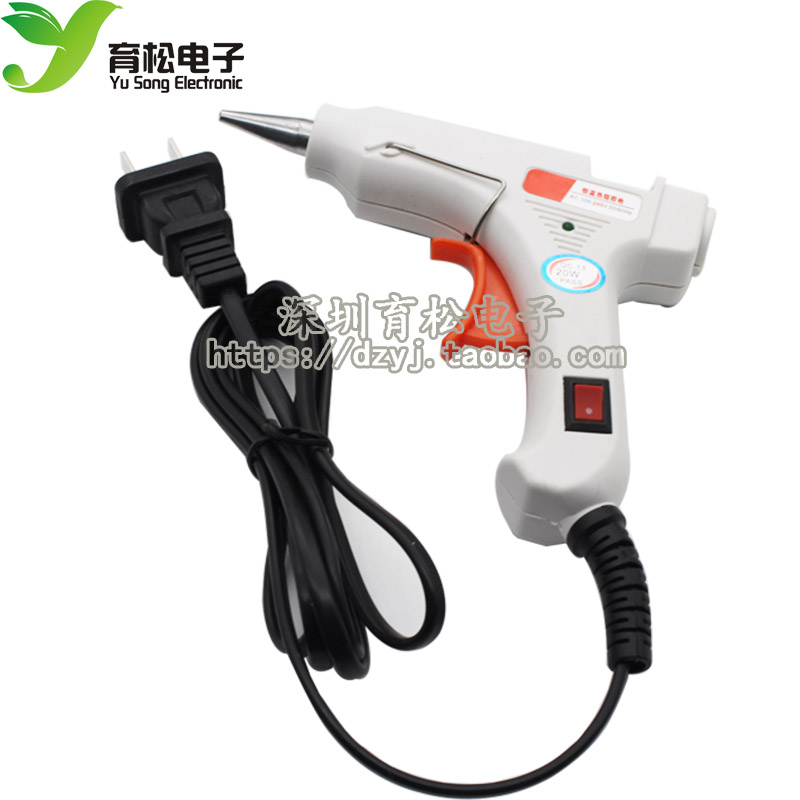 Glue gun Rubber strip 20W Small glue gun Hot melt glue gun Send tape Hot glue gun give 10 Root glue sticksin the Electric cars/Fitting/Transportation , Electric car repair tools , Hot melt gun category - from Buy2taobao.com to provide professional Taobao agent buy service