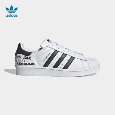 阿迪达斯官网 adidas三叶草 SUPERSTAR W 女子经典运动板鞋EH1214