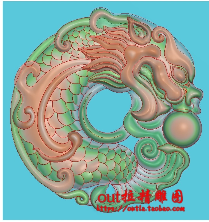 玉雕精雕圖仿古精雕圖仿古龍麒麟鳳貔貅蛟龍出水獸面5.5版本6423在類目 家居飾品, 雕刻工藝, 玉雕中 - 來自Buy2taobao.com提供專業的淘寶代購服務