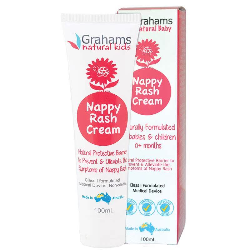 Grahams 格雷厄姆婴幼儿抗菌膏护臀霜尿布湿疹乳膏100ml 澳洲直邮在类目 居家日用, 防护用品, 其它劳保用品中 - 来自Buy2taobao.com提供专业的淘宝代购服务