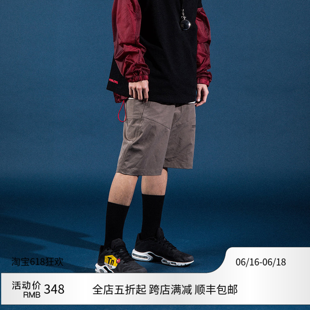 ROARINGWILD SS18 咆哮野兽 悬垂抽绳飞鼠短裤|ruв категории Мужская одежда, брюки - от Buy2taobao.com для оказания профессиональной услуги покупки агента Taobao