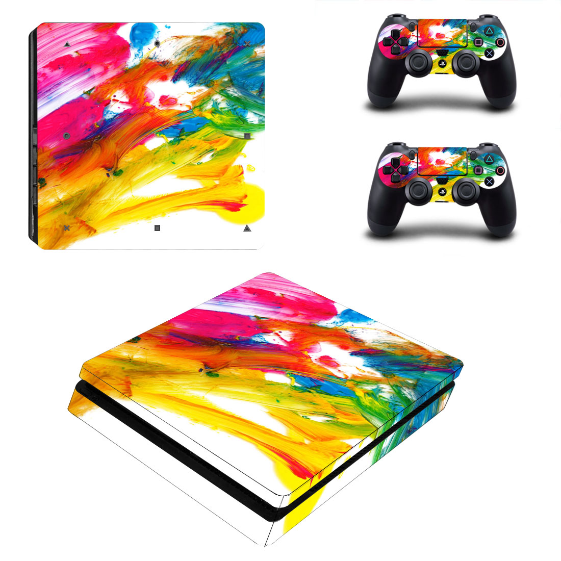 索尼PS4 SLIM貼紙機身貼ps4新版slim痛貼薄機貼膜彩貼送手柄貼115在類目 電玩/配件/遊戲/攻略, DS/3DS專用配件, 觸筆中 - 來自Buy2taobao.com提供專業的淘寶代購服務