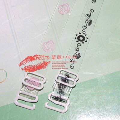 隐形肩带女百搭透明印花内衣带透明肩带女无痕调整型内衣带一字领|ruв категории Нижнее белье, лямка - от Buy2taobao.com для оказания профессиональной услуги покупки агента Taobao
