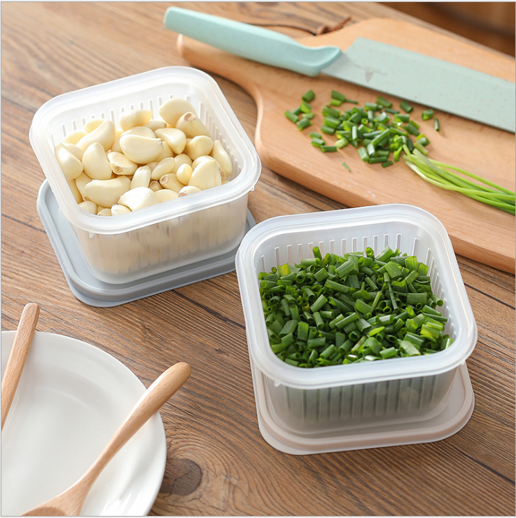 Green onion fresh-keeping box Plastic square Burden Cold boxes With cover Refrigerator Leachate storage box Jiangsuan fruit Fresh keepingin the Tableware , Fresh container/Fresh Containers , Crisper category - from Buy2taobao.com to provide professional Taobao agent buy service