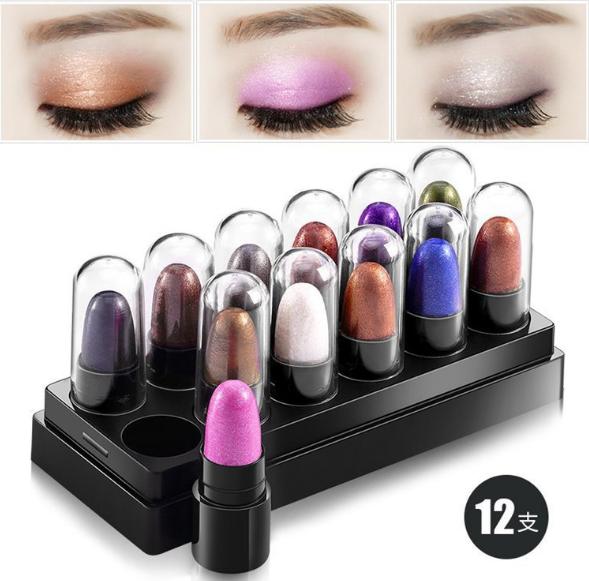 quality goods 12 Eye shadow Set box Well-being Color Lasting waterproof Makeup Haloin the Makeup/Perfume/Beauty tools , Eyeshadow category - from Buy2taobao.com to provide professional Taobao agent buy service