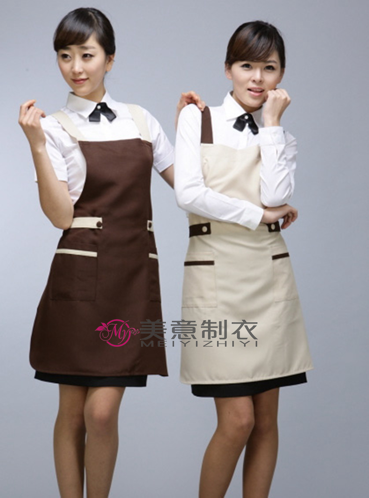 coffee Cake bread tea with milk Nail enhancement bar Western Restaurant Waitress coverall Conjoined apronin the Women's clothing/Boutique , Set/Student uniforms/Work uniforms , Other suits category - from Buy2taobao.com to provide professional Taobao agent buy service