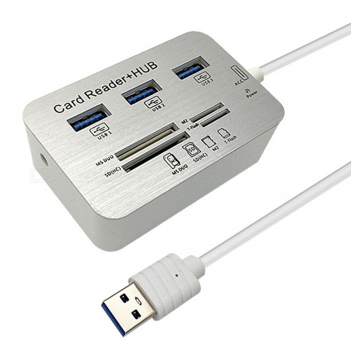 USB card reader+ usb3.0 Brancher Two-in-one SD card TF card reader multi-function USB Expanderin the 3C Digital Accessories, Digital peripheral , Reader category - from Buy2taobao.com to provide professional Taobao agent buy service