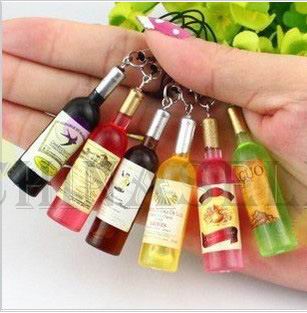 simulation grape The wine bottle Red Wine Drinks mobile phone Pendant Pendants advertisement new year festival children party giftin the Festive supplies/Gift , Gift ideas , Keychain category - from Buy2taobao.com to provide professional Taobao agent buy service