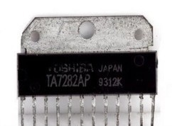 【原装拆机】ta7282ap sip-12脚 扬声器功放保护ic芯片 集成电路
