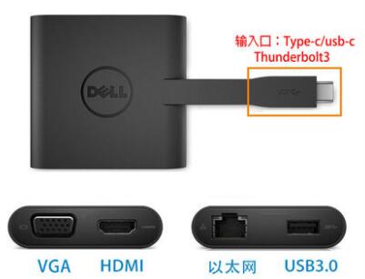 Dell戴尔DA200 USB Type-C转HDMI/VGA/以太网/USB3.0四合一转换器在类目 3C数码配件, USB电脑周边, USB HUB/转换器中 - 来自Buy2taobao.com提供专业的淘宝代购服务