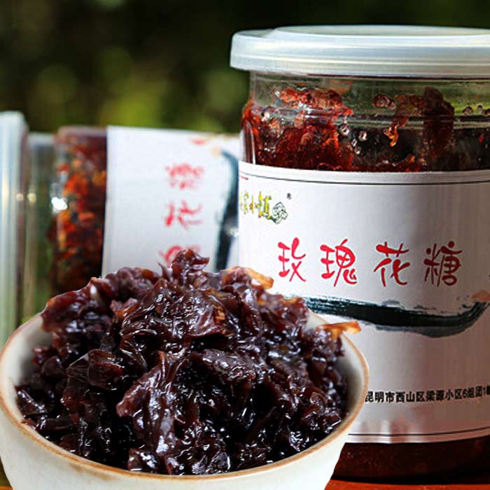 黑糖玫瑰花糖古法酿制云南玫瑰红糖玫瑰酱 鲜花糖300克|msdalam kategori beras/Utara-Selatan barangan kering/perasa, perasa/Jam/salad, Jam - dari Buy2taobao.com untuk memberikan perkhidmatan ejen Taobao profesional membeli