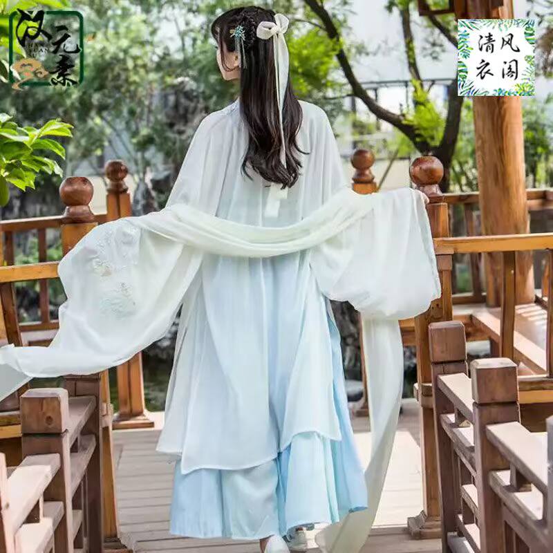 同款花语汉服女中国风襦裙广袖超仙公主大袖衫古装女学生春|msdalam kategori Butik wanita / wanita, pakaian/pakaian kebangsaan/peringkat pakaian, pakaian kebangsaan/pakaian - dari Buy2taobao.com untuk memberikan perkhidmatan ejen Taobao profesional membeli
