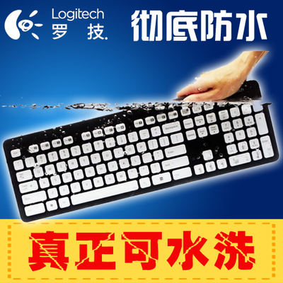 罗技k310有线usb键盘 可水洗 巧克力键帽 正品特价防水键盘
