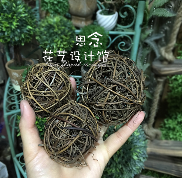 藤球特价,手工编制,橱窗展示摆设,家居装饰,绢花插花干花在类目 家居饰品, 创意饰品, 其他中 - 来自Buy2taobao.com提供专业的淘宝代购服务