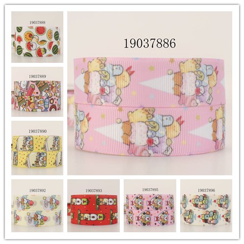 25mm colour printing Webbing Corner Biology Cartoon Thread Webbing DIY Hairdressing Xin Cai Ribbonin the Textile fabrics/Accessories/Supporting, Textile Accessories, Ribbon category - from Buy2taobao.com to provide professional Taobao agent buy service