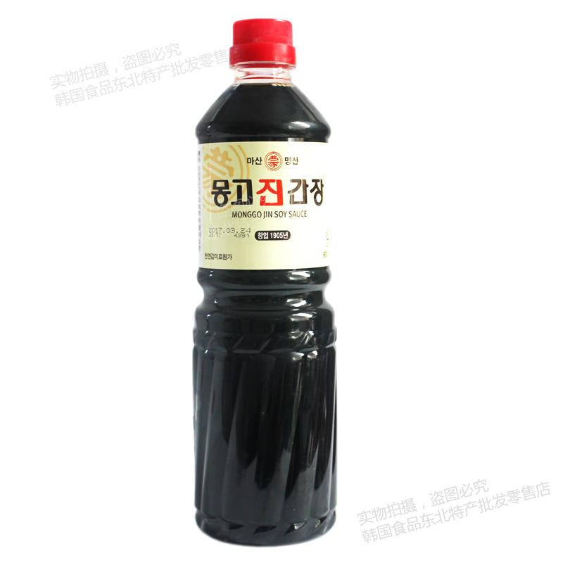 进口酱油 韩国蒙古真酱油900毫升(寿司酱油,蒸、炒、拌菜用)在类目 粮油米面/南北干货/调味品, 调味品/果酱/沙拉, 寿司料理中 - 来自Buy2taobao.com提供专业的淘宝代购服务