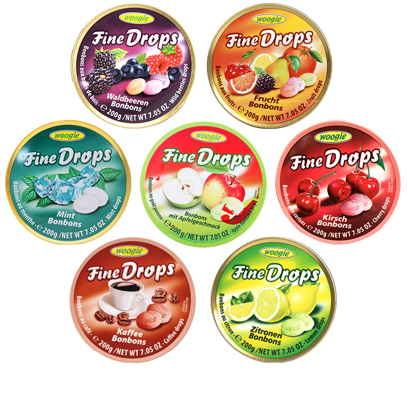 German import Woogie Assorted Fruit drop 200g*3 Office snacks Iron box Candyin the Snacks/Nuts/Specialty , Sweets and snacks/Jelly/Pudding , Candy category - from Buy2taobao.com to provide professional Taobao agent buy service