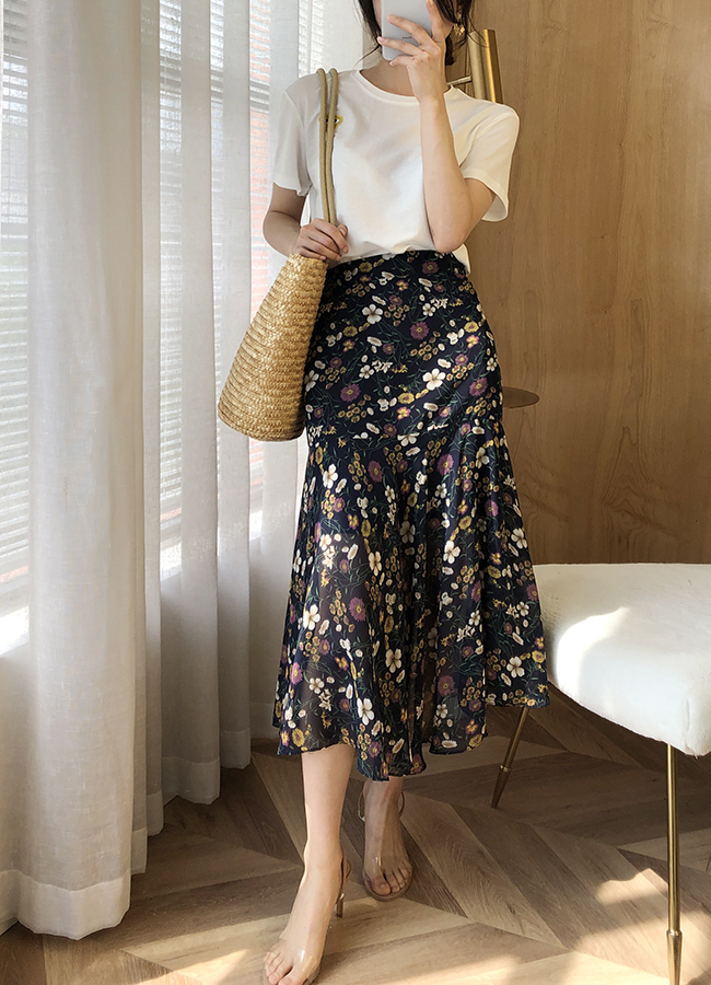 び Flowers on the ground~Flower dyeing Elastic Paige have more cash than can be accounted for Chiffon skirt female 807D047in the Women's clothing/Boutique , Skirts category - from Buy2taobao.com to provide professional Taobao agent buy service