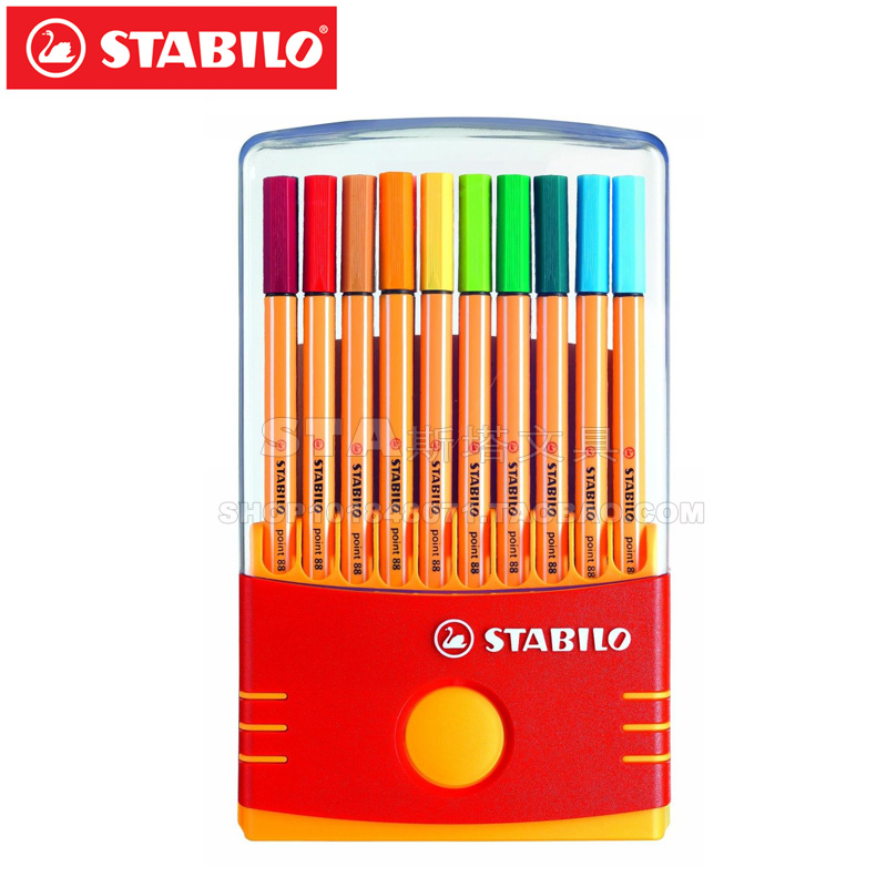 德國品牌STABILO思筆樂88纖維筆\草圖筆\勾線筆20色套裝 學生辦公在類目 電子詞典/電紙書/文化用品, 畫具/畫材/書法用品, 勾線筆中 - 來自Buy2taobao.com提供專業的淘寶代購服務