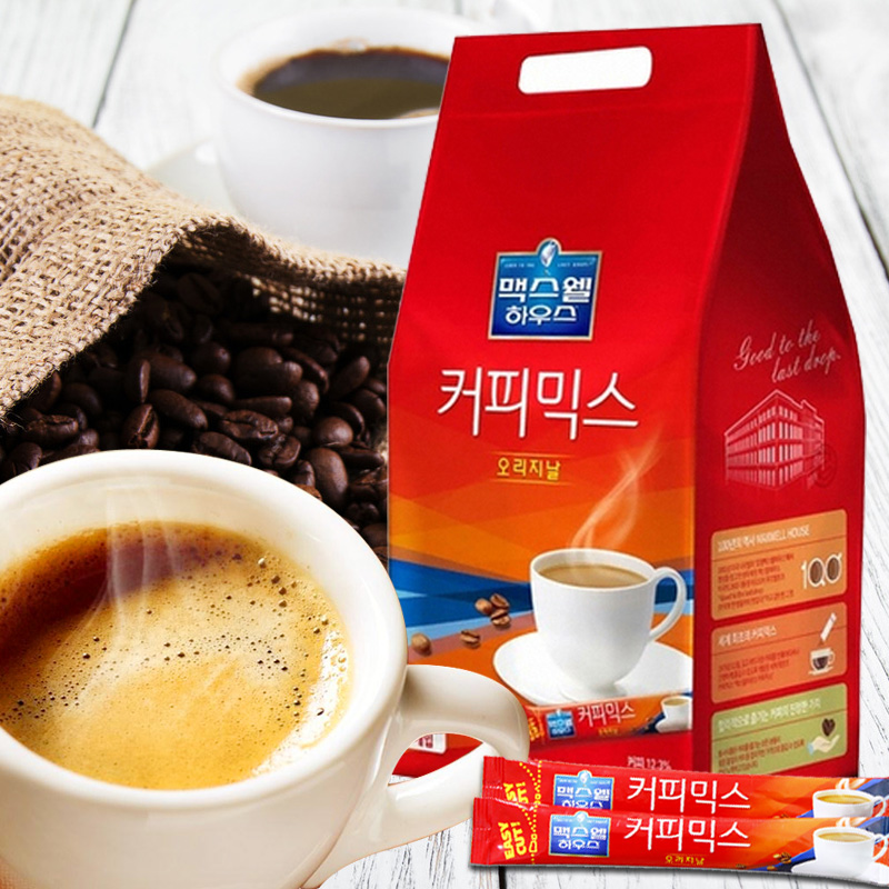 Korean imports Maxwell coffee Original flavor Triple Coffee 100 strip Instant coffee powderin the Coffee/Oatmeal/Chongyin , Instant coffee/Coffee beans/Powder , Instant coffee category - from Buy2taobao.com to provide professional Taobao agent buy service