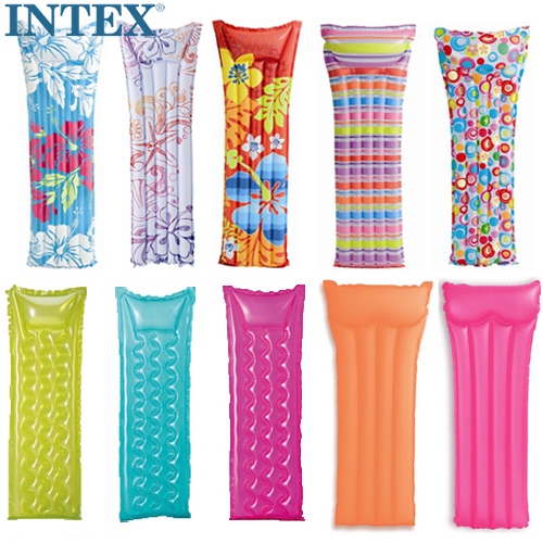 包邮 正品INTEX㊣水上浮排充气垫海滩垫 游泳充气床 加厚安全旅游在类目 运动/瑜伽/健身/球迷用品, 游泳, 游泳装备, 充气床中 - 来自Buy2taobao.com提供专业的淘宝代购服务