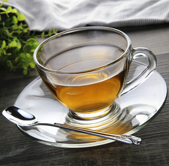 OCEAN Imported Simplicity transparent glass European style Latte Jacquard Mug Flower cup 230mlin the Tableware , Coffee , Mug category - from Buy2taobao.com to provide professional Taobao agent buy service