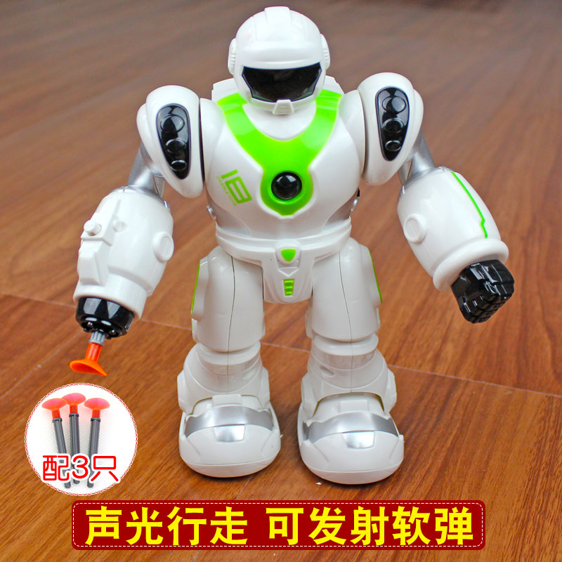 电动机器人儿童玩具男孩可以发射的 机器人行走会动小孩子2-3岁|msdalam kategori Toy/bayi/teka-teki/blok bangunan/model, elektrik/kawalan jauh/inertia/mainan lancar, elektrik/kawalan jauh robot - dari Buy2taobao.com untuk memberikan perkhidmatan ejen Taobao profesional membeli